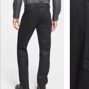 Hudson Slim Straight Fit Men’s Jeans- Black